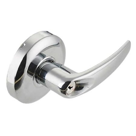 Cal-Royal Grade 2 Cylindrical Lock, 03-Classroom, AG-Lever, Round Rose, Satin Chrome, 2-3/4 Inch Backset,  AG03-26D